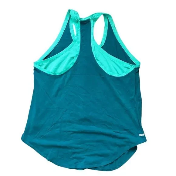Danskin Now Teal Tank Top - Picture 2 of 3